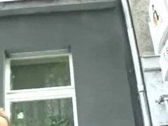 Enthousiasteling, Voeten, Eerste keer, Duits, Buiten, Openbaar, Realiteit, Tiener