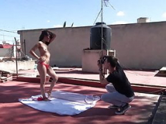 BTSporno-Rooftop oral sex with lil spinner Ferr Lima