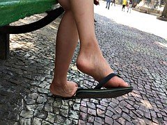 アジア人, コンピレーション, 足, 足フェチ, のぞき