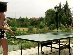 Francés, Interracial, Besar, Lamidas, Orgasmo, Al aire libre, Chupando, Tetas
