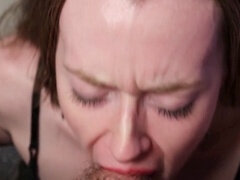 Bondage domination sadisme masochisme, Sucer une bite, Éjaculer dans la bouche, Tir de sperme, Faciale, Esclave, Suçant, Pute