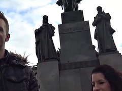 Brunette brune, Cocu, Tchèque, Grossier, Argent, Pov, Réalité, Adolescente