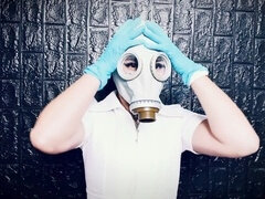 Доктор, Женское доминирование, Перчатки, Латекс, Маски, Резина, Игрушки