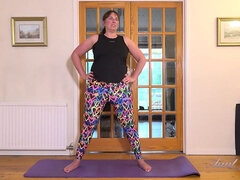 叔母, デカ尻, イギリス人, Hd, オナニー, 熟年, 淫乱熟女, 一人