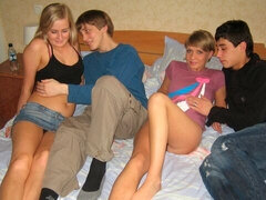 素人, ベッドルーム, デカ尻, デカチン, デカパイ, バック, フォアサム, 生徒