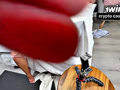 Tussi, Blasen, Britisch, Braunhaarige, Besamung, Flashen, Hd, Pov