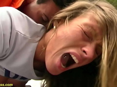 Anal, Gorge profonde, Extrême, Première fois, Allemand, Mamelons, Public, Réalité