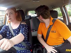Blowjob, Car, Hd, Monster, Pov, Reality, Redhead, Rough