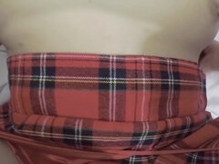 Amateur, Big cock, College, Cumshot, Female, Latina, Tits, Uniform