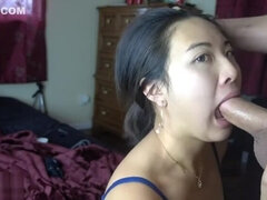 Asiatisch, Blasen, Spermaladung, Freundin, Hardcore, Hd, Interrassisch, Japanische massage