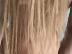 Horny model gets a dick and some cash for some good homemade sex