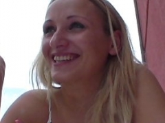 Grosse titten, Blondine, Spermaladung, Aufs gesicht abspritzen, Deutsch, Reif, Milf, Im freien