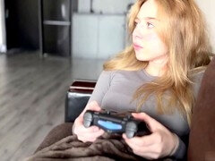 18, 素人, デカ尻, 自家製, オーガズム, 小柄, ストッキング, ティーン