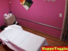 Asiatisch, Handjob, Massage, Titten