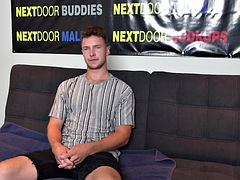 Grote lul, Sperma shot, Homo, Masturbatie, Geschoren, Alleen