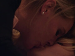 Blondine, Braunhaarige, Fingern, Lesbisch, Milf, Muschi, Rasiert, Titten