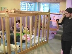 Slave Jesse Held Captive in his Crib and Diaper by Daddy and Sold to a New Mo