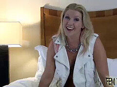 緊縛, バイセクシャル, 女, フェムドム, パンティ