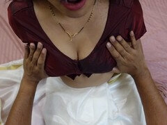 Tante, Grosser arsch, Behaart, Handjob, Selbstgemacht, Nippel, Orgasmus, Erotischer film