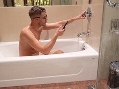 Badkamer, Homo, Masturbatie, Douche