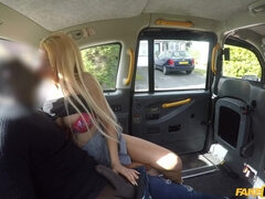 Blonde Threesome Heat with John in Wonderland Action