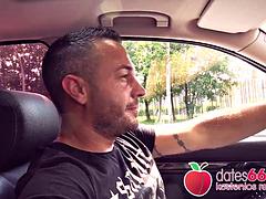 Leie, Auto, Hardcore, Hd, Im freien, Pov, Zug