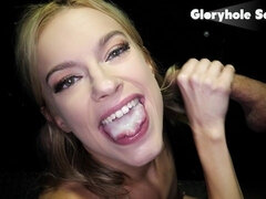 Blonde, Sucer une bite, Tir de sperme, Trou de la gloire, Branlette thaïlandaise, Hd, Naturelle, Seins naturels