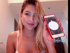 Super cute busty blonde - Solo Masturbation for you only