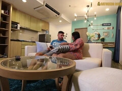 アジア人, デカ尻, ぽちゃ, カップル, デブ, ハードコア, オマンコ, タイ