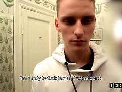 Grote lul, Pijpbeurt, Man die toekijkt, Man, Geld, Realiteit, Ruw, Vrouw