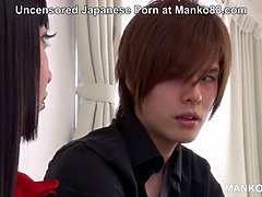 アジア人, フェラチオ, 毛深い, 手コキする, Hd, 日本人, なめる, オマンコ