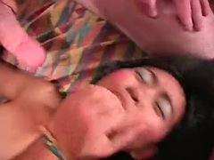 Aziatisch, Grote lul, Sperma shot, Groepseks, Groep, Moeder die ik wil neuken, Thais