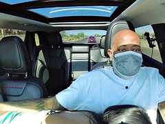 黒人, 車, 中出し, 黒人, ハードコア, 淫乱熟女, 公共, 妻