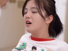 Anaal, Aziatisch, Grote mammen, Gek, Japaans, Masturbatie, Gezichtspunt, Tiener