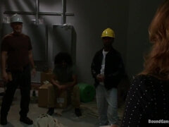 Schönheit, Süss, Doppelpenetration, Handjob, Interrassisch, Natürlich, Strümpfe, Titten