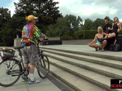 BDSM slut smashed by dirty fuckers by dominating guys