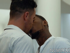 Anaal, Zwart, Lul, Homo, Hardcore, Interraciaal, Spier, Anaal likken