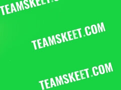 Tussi, Blondine, Blasen, Braunhaarige, Milf, Sekretärin, Rasiert, Strümpfe