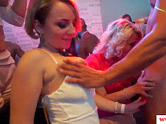 Blowjob, European, Party, Sucking