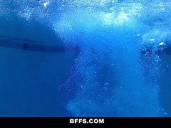 Summertime fun with three hot babes using their favorite toys