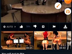 Noire, Noir ébène, Actrice du porno, Solo