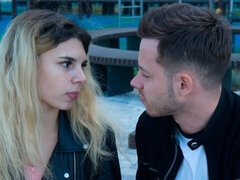 デカチン, ブロンド, フェラチオ, バック, 自然山雀, ガリガリ, ティーン, オッパイの