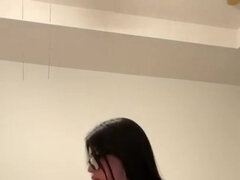 Crystal Lust Gives Titjob 2 Dildo - Solo Webcam, Oiled Up Monster Tits