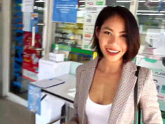 Asiatisch, Grosser schwanz, Blasen, Spermaladung, Filipina, Japanische massage, Titten