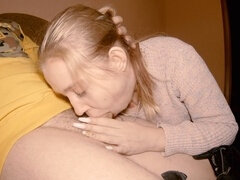 Busty blonde russian teen, deepthroat, best friend