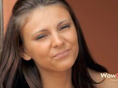 フェラチオ, 茶髪の, チン, デブ, 彼女, レズビアン, 三人