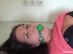 ボンデージ, 女, 開帳, 拘束