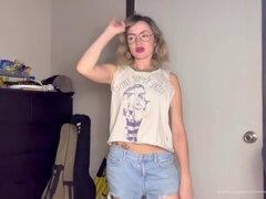 Gros seins, Blonde, Attrapée, Femelle, Instruction, Maîtresse, Pov, Solo