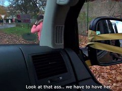 Takevan - Super hot brunette kidnaped and fucked