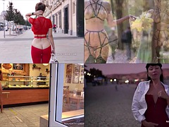 Grosse titten, Schwarz, Braunhaarige, Kompilation, Schwarz, Hardcore, Milf, Öffentlich
